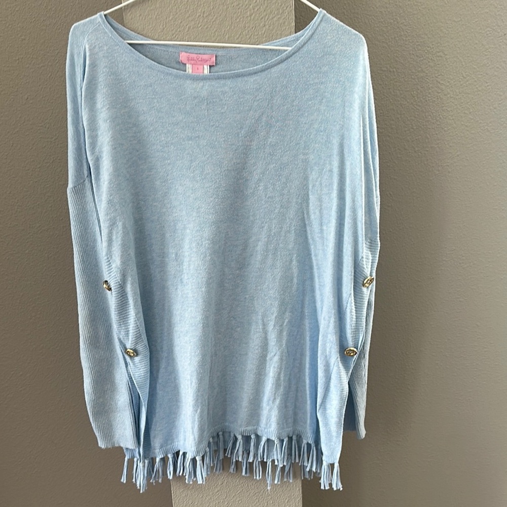 Lilly Pulitzer Ramona Fringe sweater